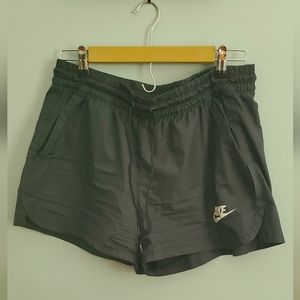Black Nike running shorts. Size L